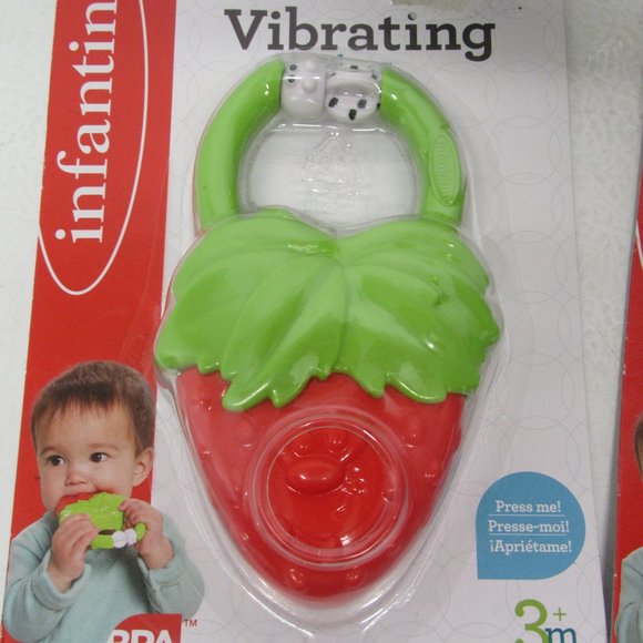 NWT! Infantino & Munchkin Baby Vibrating Teething Toy/Feeding Lot - Picture 3 of 8